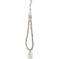 GUESS Pendentif GUSTSAS4P Phone Strap rose/rose Chaîne métal 4G Charm