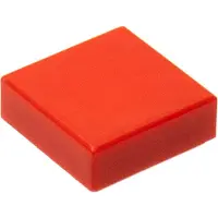 LEGO 50 pièces , pièce c. 3070 en rouge