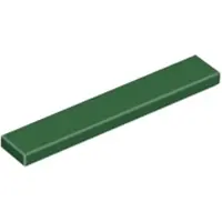 LEGO 1x6 carreaux 6636 - 250 pièces vert foncé
