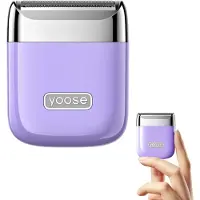 Yoose Rasoir intime électrique Nano pour femmes, utilisation humide et sèche, IPX7, USB-C, violet