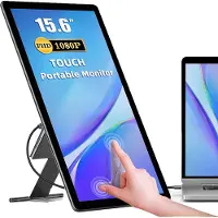 OEM Moniteur portable, écran tactile 15,6 pouces, haute résolution 1920x1080, prise UE
