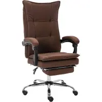 Syfax Chaise de bureau Marron Tissu