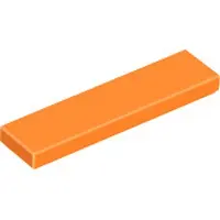 LEGO 100 pièces , part c. 2431, orange (orange)