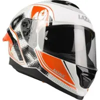Lazer Casque de moto RAFALE SR Pixel (couleurs : blanc - noir - rouge) M