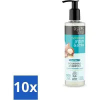 Organic - Shampooing soin naturel - Argan Hair & Amla - Régénérant et nourrissant - 280 ml - Pack avantage - 10 pièces