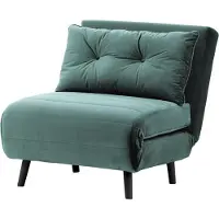 Wintech Fauteuil convertible Flic - large de 77 cm-Velluto 12-black