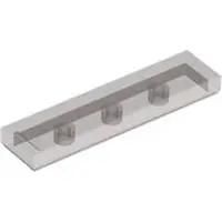 LEGO 50x tuiles 1x4, brun transparent