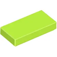 LEGO 1x2 carreaux 3069 - 100 pièces Lime