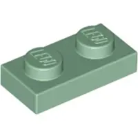 LEGO 3023 Vert sable 100 pièces