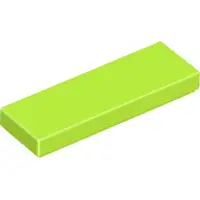 LEGO 25 pièces , part c. 63864 en chaux (lime)