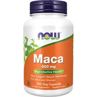 Sonstiges Maca 500 mg 250 Veg gélules Now Foods