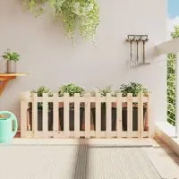 Prolenta Maison Exclusive - Jardinière surélevée design clôture à lattes 150x50x50 cm Bois massif Pin