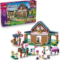 LEGO Friends L'Écurie et l'École d'Équitation 42688, Jouet de Construction, 7 ans et Plus, 2 Chevaux, 3 Mini-Poupées