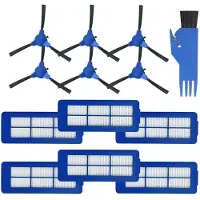 Zree 13 STK Kit d'accessoires pour aspirateur adapté à Eufy RoboVac 11S Max, 15C Max, 30C Max
