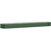 Syfax Lit surélevé de jardin Acier galvanisé 507x100x36cm Vert