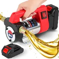 StarTech.com Pompe de transfert de carburant - Pompe à piston électrique - Prise européenne - Pour le diesel, le kérosène et l'eau - Usage domestique