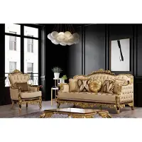Xl Moebel Gmbh Sofagarnitur Couch Barock Rokoko Couchen Textil Chesterfield Sofa Tisch 3tlg.