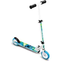 Disney Trottinette Pliable Stitch, Roues 145mm, Plateau Alu Antidérapant, ABEC 5, Ajustable en Hauteur
