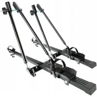 QLS 2x Porte-vélos de toit Rail de toit profilé Support de barres de toit verrouillable 8756