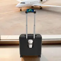 StarTech.com Valise de voyage - Bagage à main de 45 cm - Coque rigide en ABS - Ouverture frontale - Poche avant - Bagage cabine - Noir