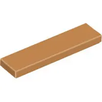 LEGO 250 pièces , pièce c. 2431, nougat moyen (nougat moyen)