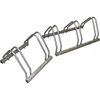 VDP Support de vélo 5 roues séparable 2er 3er Support de vélo peint par poudrage Bike