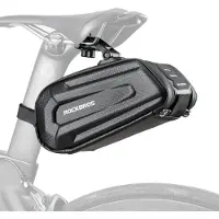 RockBros Sacoche de selle de vélo étanche Sacoche de vélo 3D Hard Shell Sacoche de siège de vélo 1,7L