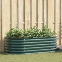 Prolenta Maison Exclusive - Potager surélevé vert 160 x 80 x 44 cm en acier