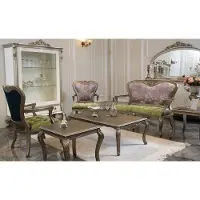 AEA Table basse table d'appoint salon tables en bois table d'appoint de luxe style table Nouveau