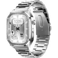 Maxcom Smartwatch FW65 Iron S Écran TFT 1,69 pouce, IP68 Argent