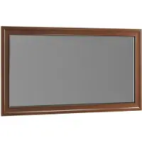 AEA Miroir mural classique cadre en bois miroir meubles Nouveau 142 x 77cm verre design nouveau