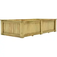 Syfax Jardinière surélevée 196x100x50 cm Bois de pin imprégné