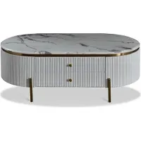 AEA Table basse salon Design verre Canapé Table rembourrée Table moderne