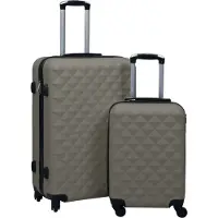 Syfax Ensemble de valises rigides 2 pcs Anthracite ABS