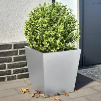 Prolenta Maison Exclusive - Bacs à plantes 2 pièces 40x40x40 cm Acier galvanisé
