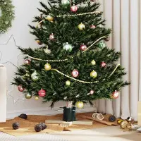 Prolenta Maison Exclusive - Support pour sapin de Noël vert 50 x 50 x 16 cm Bois de pin massif