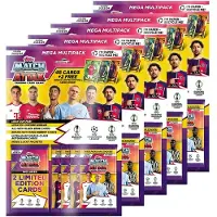 Topps Ligue des Champions 2023/24 - Cartes à collectionner - 5 Mega Multipack
