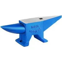 Merkloos Enclume forgée - 20KG - acier forgé - trou rond et carré