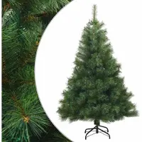 Syfax Sapin de Noël Artificiel à Branches Articulées Vert 120 cm