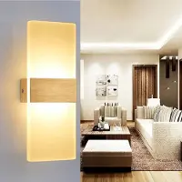 EINFEBEN Applique murale LED intérieure 12W Applique murale acrylique moderne pour salon chambre escalier couloir,blanc chaud