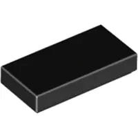 LEGO 1x2 carreaux 3069 - 250 pièces noir