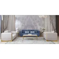 AEA Couchtisch Sofa Tisch Beistelltisch Design Tische 130x70cm Moderne Möbel