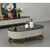 AEA Commode Designer Buffet Side Low Board Armoire Salle de séjour Étagère en métal de luxe