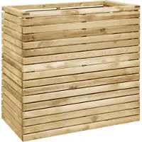 Syfax Lit surélevé 100x50x100 cm Bois de pin imprégné