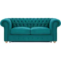 Wintech Chesterfield Max Borneo – Canapé deux places convertible-Velluto 36-like oak
