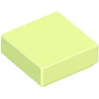 LEGO 1x1 carreaux 3070 - 250 pièces jaune-vert