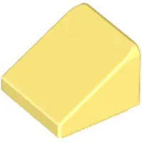 LEGO 1x1 brique inclinée 30° x 1 x 1 x 2/3 54200 - 250 pièces jaune clair