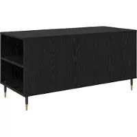Syfax Table basse Chêne noir 102 x 44,5 x 50 cm Bois d'ingénierie