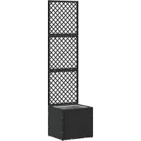 Prolenta Maison Exclusive - Jardinière espalier noir 35 x 30 x 135 cm Métal