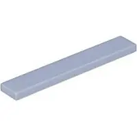 LEGO : 50x carreaux gris clair 1x6